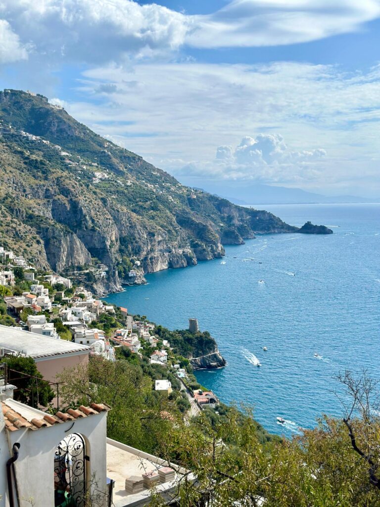 overlooking Praiano 